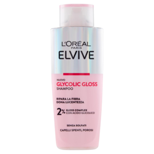 L'oreal Elvive Glycolic Gloss Sulphate Free Shampoo for Dull & Porous Hair 200ml