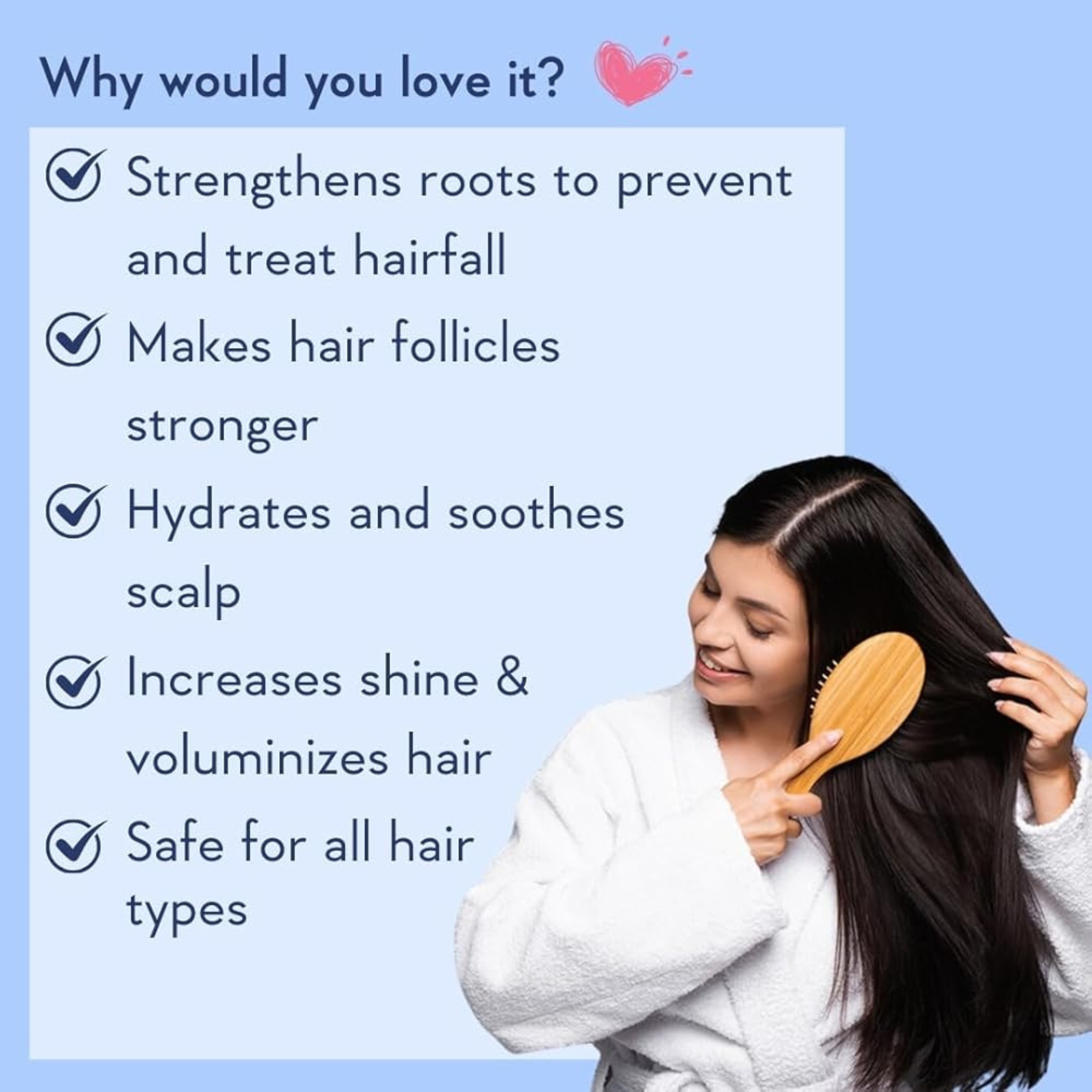 WishCare Multi Peptide Anti Hairfall Shampoo 250ml - Image 3