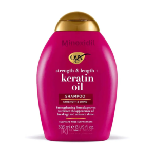 OGX Strength & Length Keratin Oil Shampoo 385ml