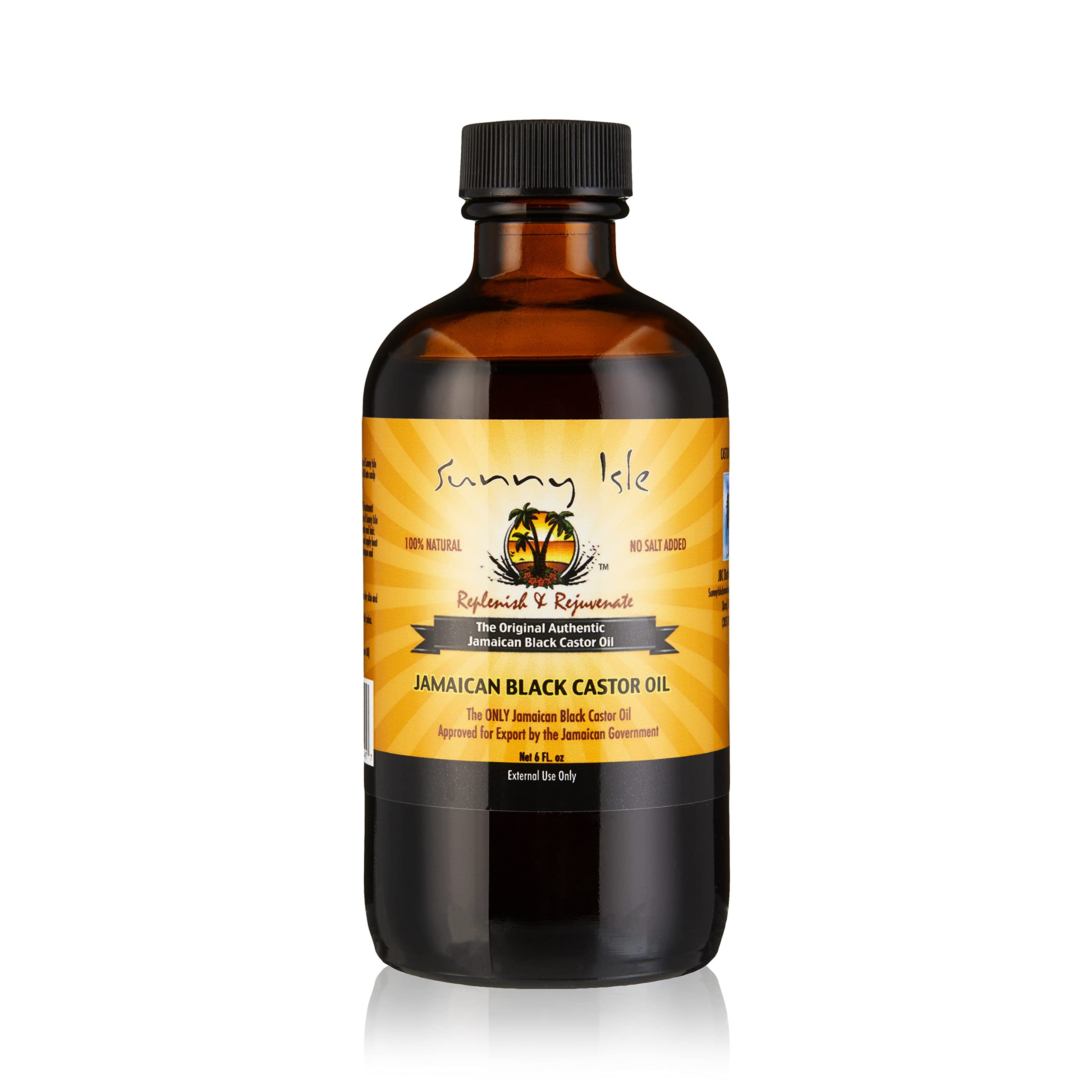 Sunny Isle Jamaican Black Castor Oil 6FL oz , 177ml