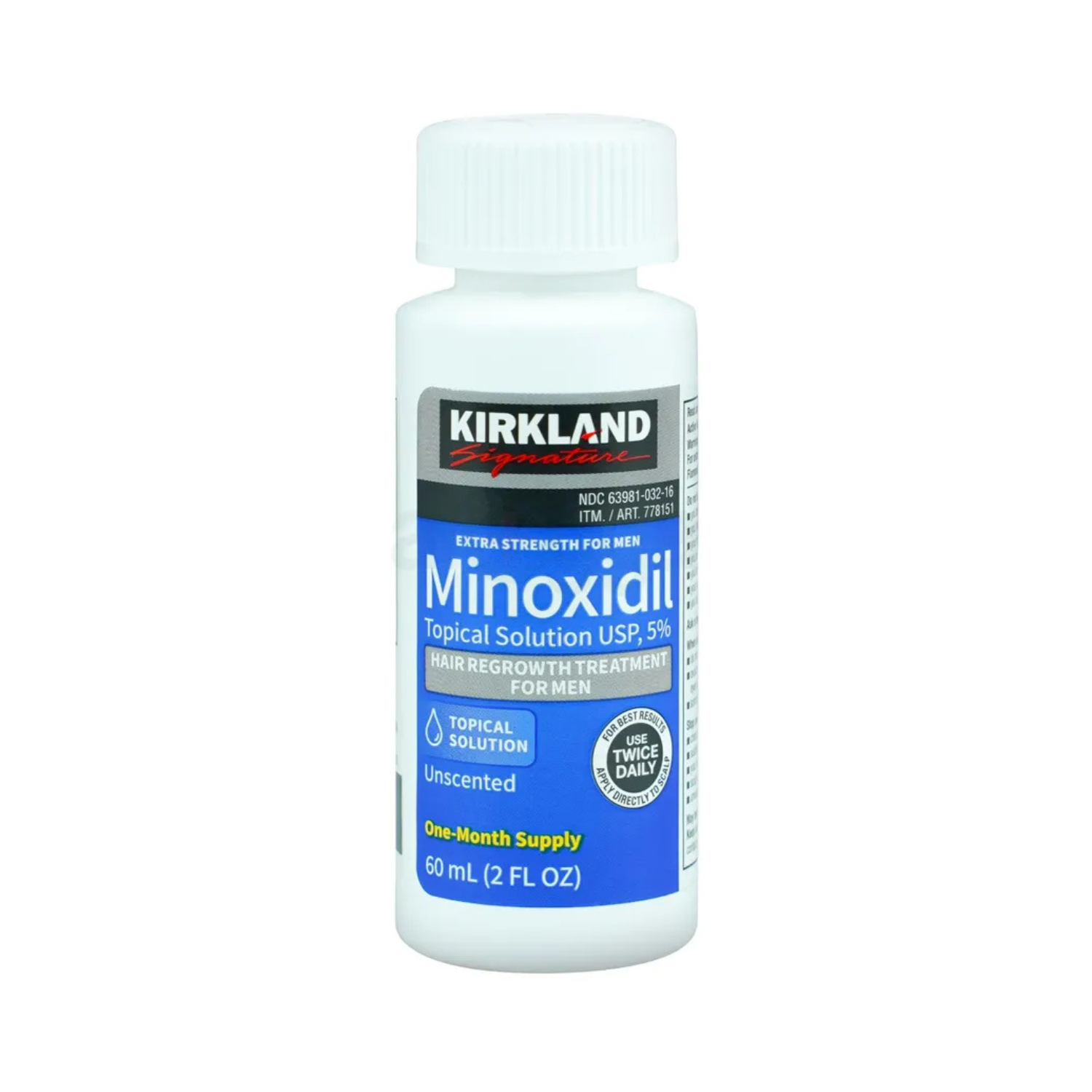 Kirkland Minoxidil 5% Solution 60ml (Mens) – Powerful Hair Regrowth Treatment for Men - Image 3