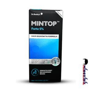 Dr. Reddy’s Mintop Forte 5% Minoxidil Solution 60ml – Trusted Hair Regrowth Treatment for Men